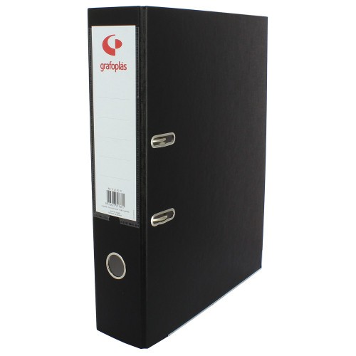 3671-ARCHIVADOR PALANCA 65 COLOR NEGRO FOLIO LOMO ANCHO 290X350X75 GRAFOPLAS 17279510