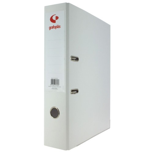 3673-ARCHIVADOR PALANCA 65 COLOR BLANCO FOLIO LOMO ANCHO 290X350X75 GRAFOPLAS 17279570
