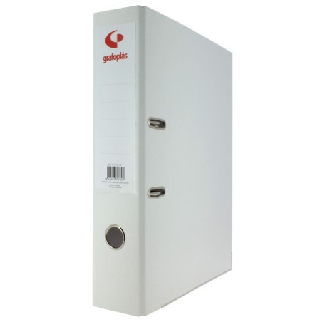 3673-ARCHIVADOR PALANCA 65 COLOR BLANCO FOLIO LOMO ANCHO 290X350X75 GRAFOPLAS 17279570