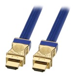 36762-Lindy 1m Gold HDMI Cable cable HDMI HDMI tipo A (Estandar) Azul