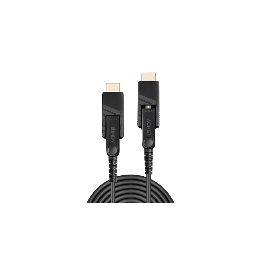 36815-Lindy 38326 cable HDMI 100 m HDMI tipo D (Micro) Negro