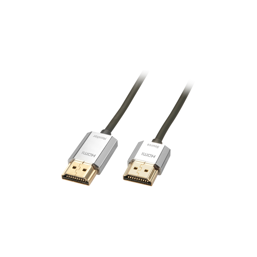 36964-Lindy 41676 cable HDMI 4,5 m HDMI tipo A (Estandar) Negro, Oro, Plata