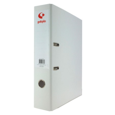 3698-ARCHIVADOR PALANCA 65 COLOR BLANCO A4 LOMO ANCHO 290X320X75 GRAFOPLAS 17269570