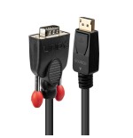 36993-Lindy 41942 adaptador de cable de video 2 m VGA (D-Sub) DisplayPort Negro