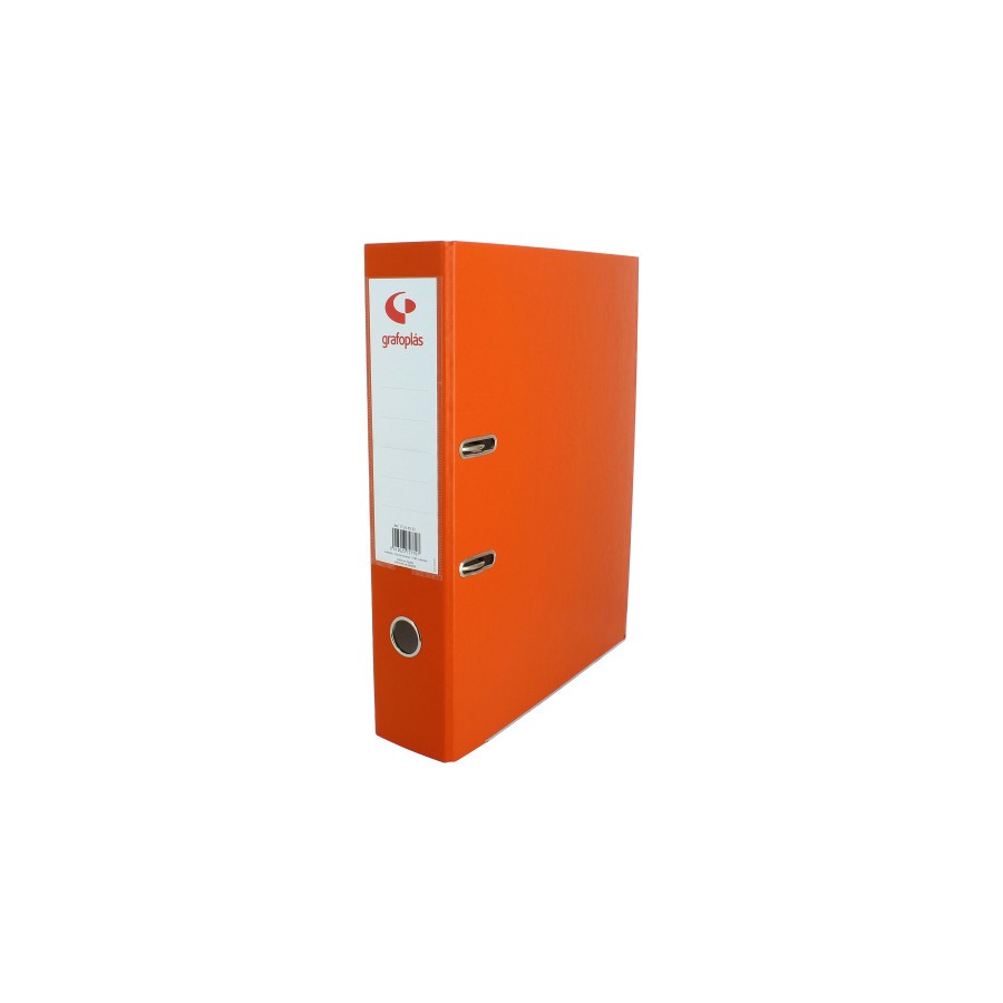 3701-ARCHIVADOR PALANCA 65 COLOR NARANJA A4 LOMO ANCHO 290X320X75 GRAFOPLAS 17269552