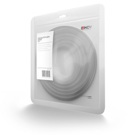 37085-Lindy 45585 cable de red Gris 5 m Cat6 S/FTP (S-STP)