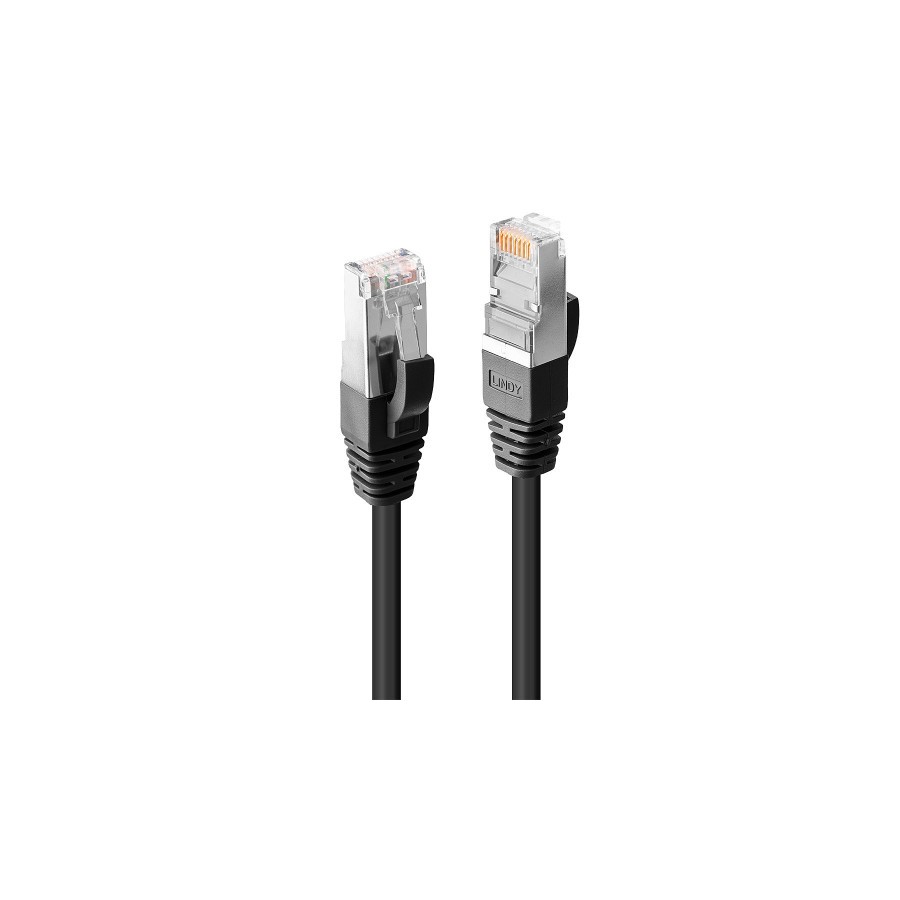 37101-Lindy 45604 cable de red Negro 3 m Cat6 S/FTP (S-STP)