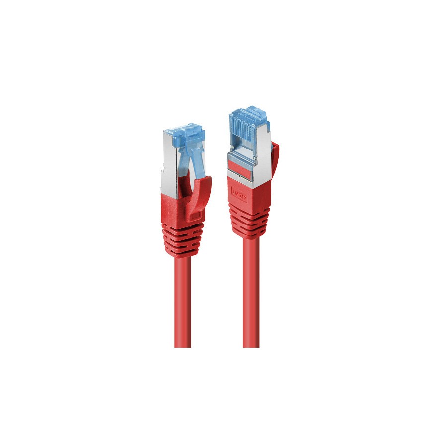 37270-Lindy 47166 cable de red Rojo 5 m Cat6a S/FTP (S-STP)