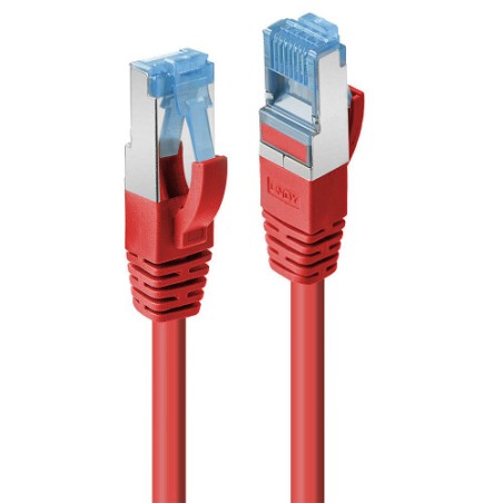 37274-Lindy 47168 cable de red Rojo 10 m Cat6a S/FTP (S-STP)