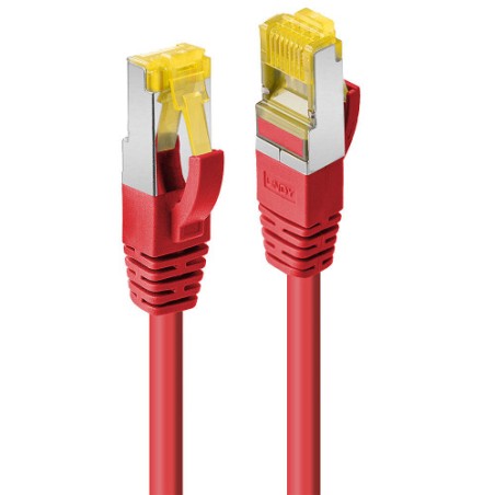 37406-Lindy 47298 cable de red Rojo 10 m Cat7 S/FTP (S-STP)