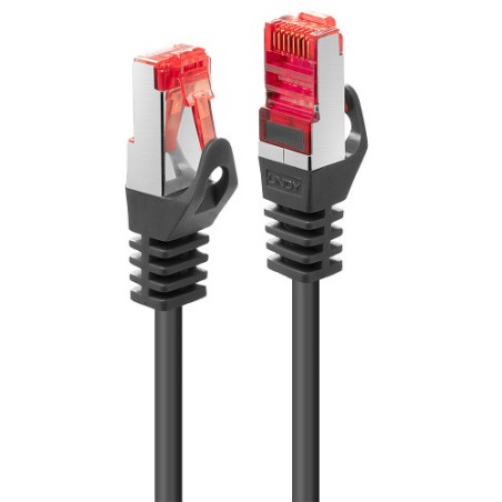 37477-Lindy 47370 cable de red Negro 0,3 m Cat6 S/FTP (S-STP)