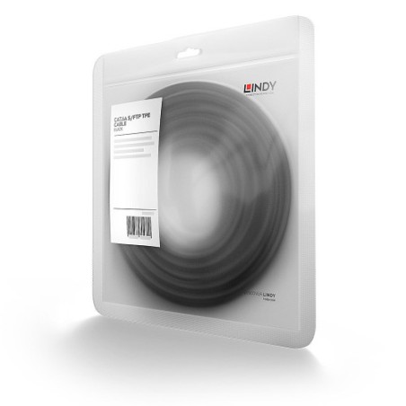37532-Lindy 47419 cable de red Negro 15 m Cat6a S/FTP (S-STP)