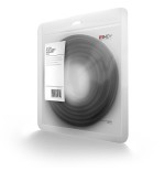 37585-Lindy 47485 cable de red Negro 10 m Cat6a U/FTP (STP)