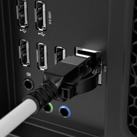 37630-Lindy 47604 cable de red Gris 2 m Cat6a S/FTP (S-STP)