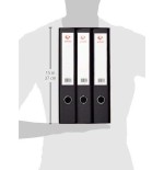 3770-MODULO 3 CARPETAS 2 ANILLAS 40 MM NEGRO FOLIO 290X350X180 GRAFOPLAS 7284310