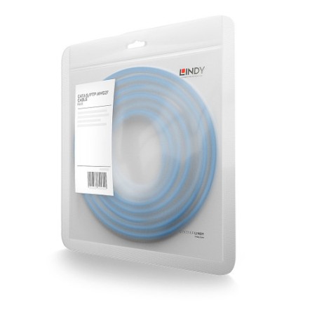 37800-Lindy 47716 cable de red Azul 0,5 m Cat6 S/FTP (S-STP)