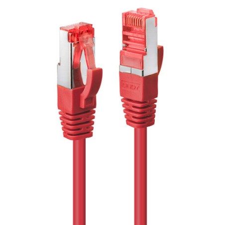 37826-Lindy 47733 cable de red Rojo 1,5 m Cat6 S/FTP (S-STP)