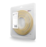 37879-Lindy 47765 cable de red Amarillo 3 m Cat6 S/FTP (S-STP)