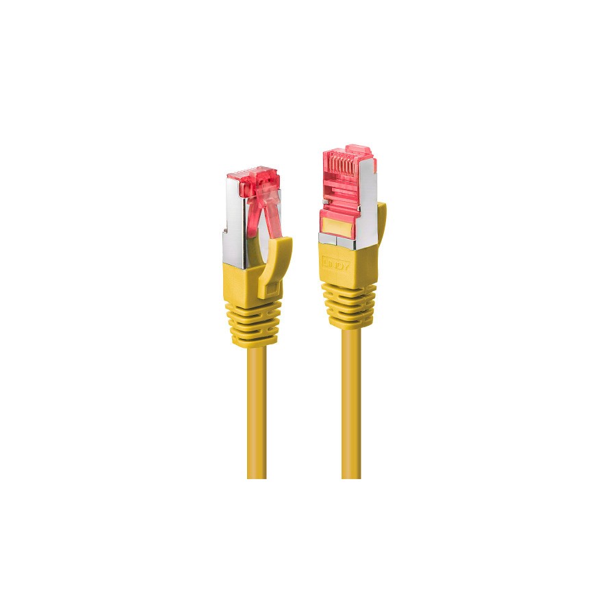 37882-Lindy 47767 cable de red Amarillo 7,5 m Cat6 S/FTP (S-STP)