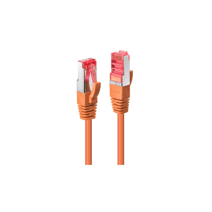 37945-Lindy 47809 cable de red Naranja 2 m Cat6 S/FTP (S-STP)