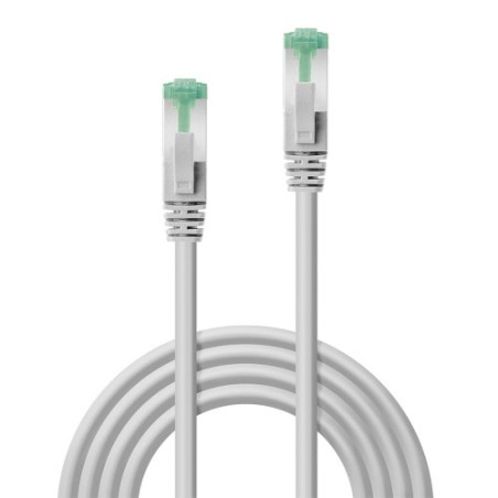 38012-Lindy 47916 cable de red Gris 0,5 m Cat6a S/FTP (S-STP)