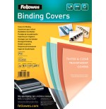 381-PACK 100 PORTADAS PVC TRANSPARENTE CRISTAL 180 MICRAS A4 FELLOWES 5375901