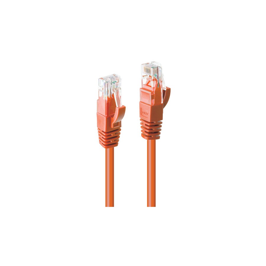 38182-Lindy 48109 cable de red Naranja 3 m Cat6 U/UTP (UTP)