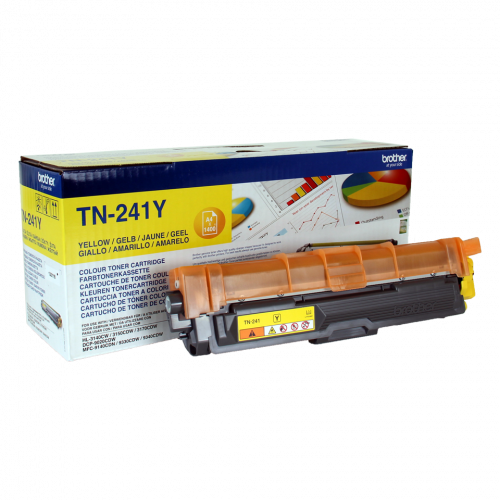 3822-BROTHER TONER TN241Y  HL3140CW/HL3150CDW, 1.400 PAG. AMARILL
