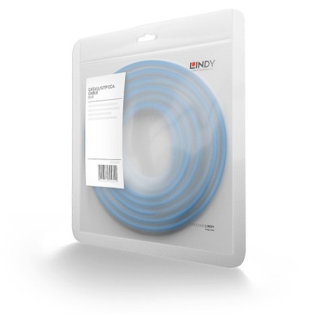 38238-Lindy 48172 cable de red Azul 1 m Cat6 U/UTP (UTP)