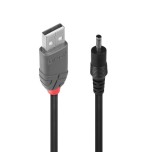 38315-Lindy 70266 cable de transmision Negro 1,5 m USB A