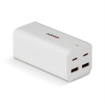 38359-Lindy 73441 cargador de dispositivo movil Universal Blanco Corriente alterna Carga rapida Interior