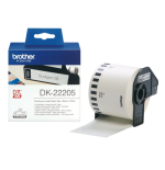 3836-BROTHER CINTA DE PAPEL CONTINUO BLANCA, 62MM X 30,48M  (DK22