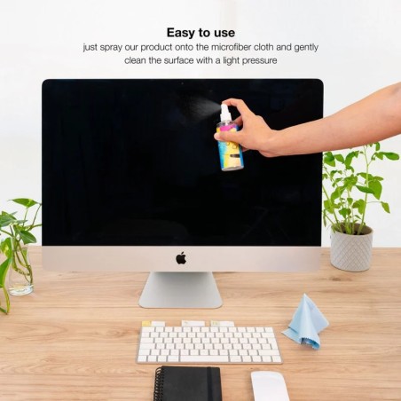 38398-TooQ TQSC0016 kit de limpieza para computadora LCD/LED/Plasma, LCD/TFT/Plasma, Telefono movil/smartphone, Pantalla