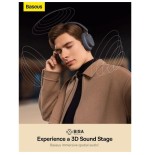 38438-BASEUS BOWIE D05 WIRELESS HEADPHONES CLUSTER BLACK