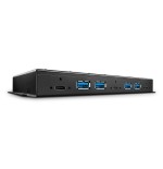 38492-Lindy 43275 hub de interfaz USB 3.2 Gen 2 (3.1 Gen 2) Type-A 10000 Mbit/s Negro