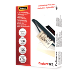 385-PACK 100 BOLSAS PLASTIFICACION 60X90 125 MICRAS FELLOWES 5397402