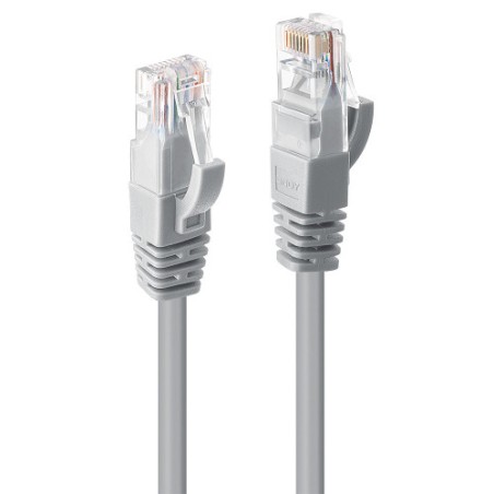 38569-Lindy 48000 cable de red Gris 0,3 m Cat6 U/UTP (UTP)
