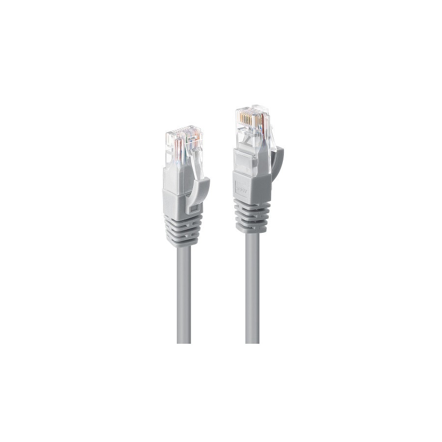 38571-Lindy 48001 cable de red Gris 0,5 m Cat6 U/UTP (UTP)