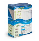 3865-BLISTER 5 FUNDAS DE FORRO CON 2 SOLAPAS AJUSTABLES 28 CM SADIPAL 02213