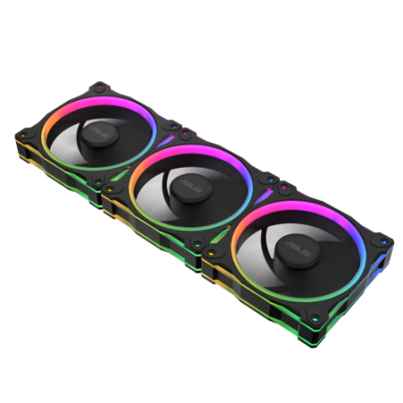 38721-ASUS Prime MR120 Fan ARGB Black 3in1 Carcasa del ordenador Ventilador 12 cm Negro