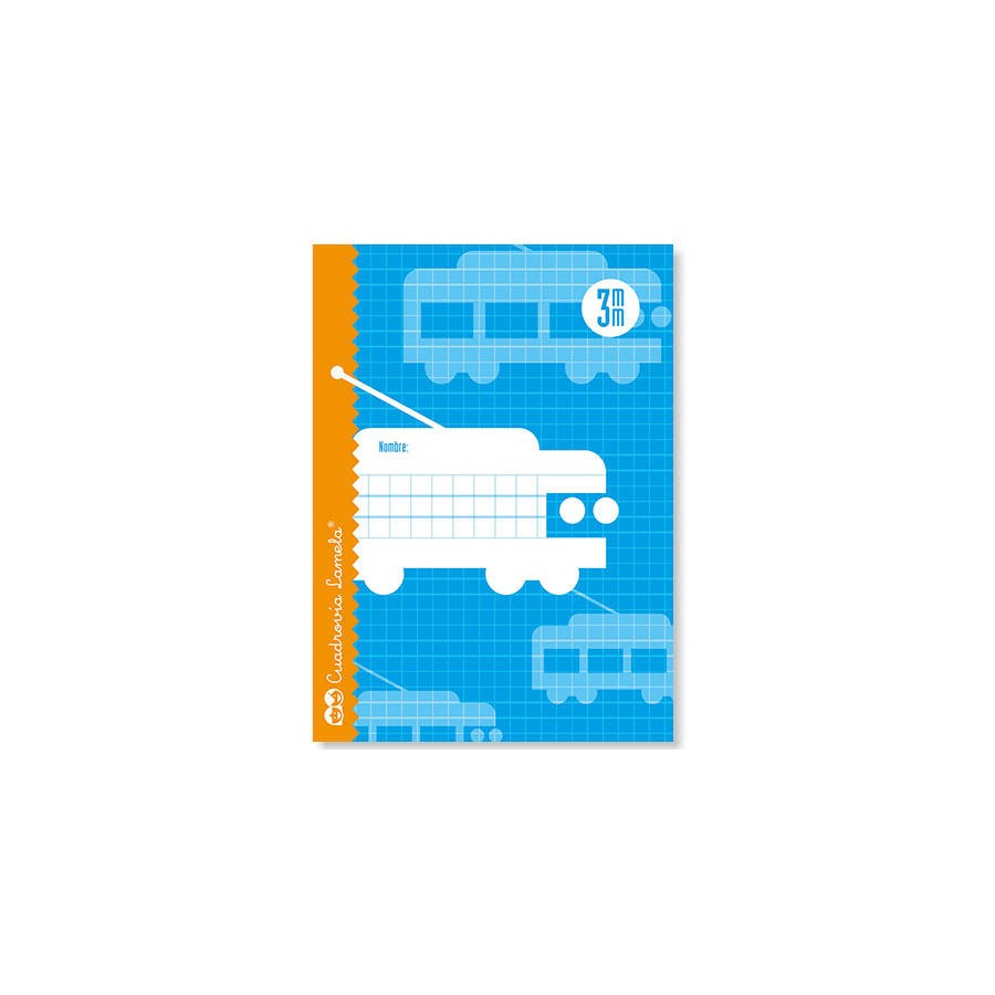 3874-LIBRETA CUBIERTA BASICA 4o RAYADO 3 MM 30 HOJAS LAMELA 06003