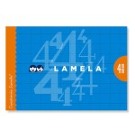 3876-LIBRETA CUBIERTA BASICA 4o APAISADO RAYADO 4 MM 30 HOJAS APAISADA LAMELA 06AP04