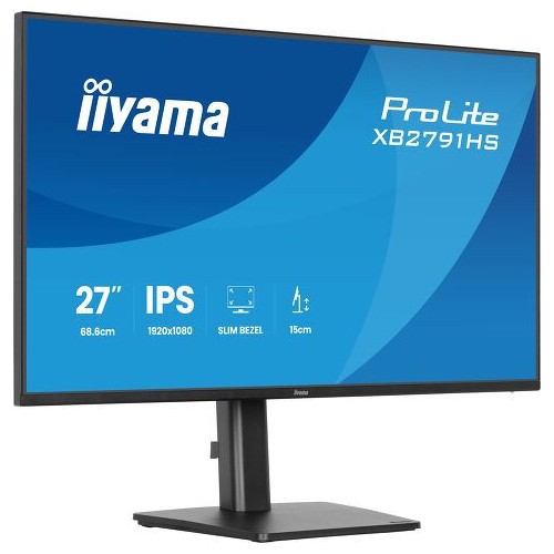 38798-MONITOR IIYAMA 27" IPS, 4-SIDE SLIM BEZEL1920x1080 120HZ