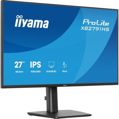 38798-MONITOR IIYAMA 27" IPS, 4-SIDE SLIM BEZEL1920x1080 120HZ
