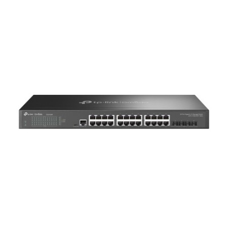 38838-TP-LINK SG3428X SWITCH GESTIONABLE L2+ JETSTREAMT DE 24 PUERTOS GIGABIT CON 4 RANURAS 10GE SFP+
