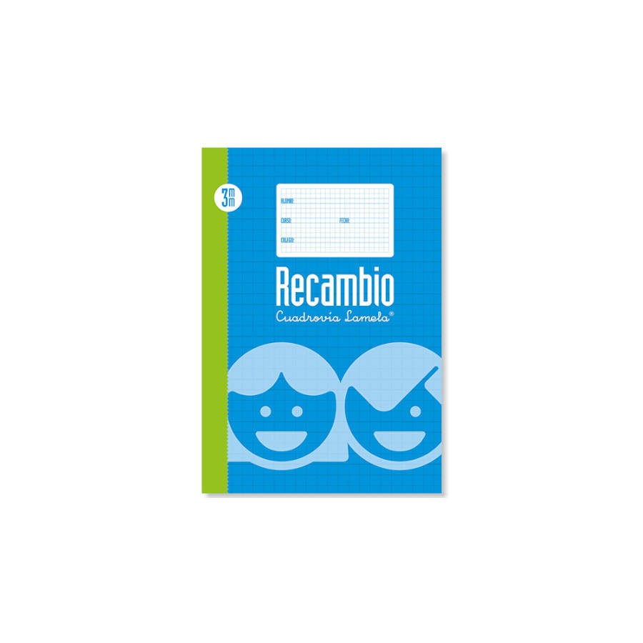 3888-RECAMBIO FORMATO FOLIO RAYADO 3 MM LAMELA 09003