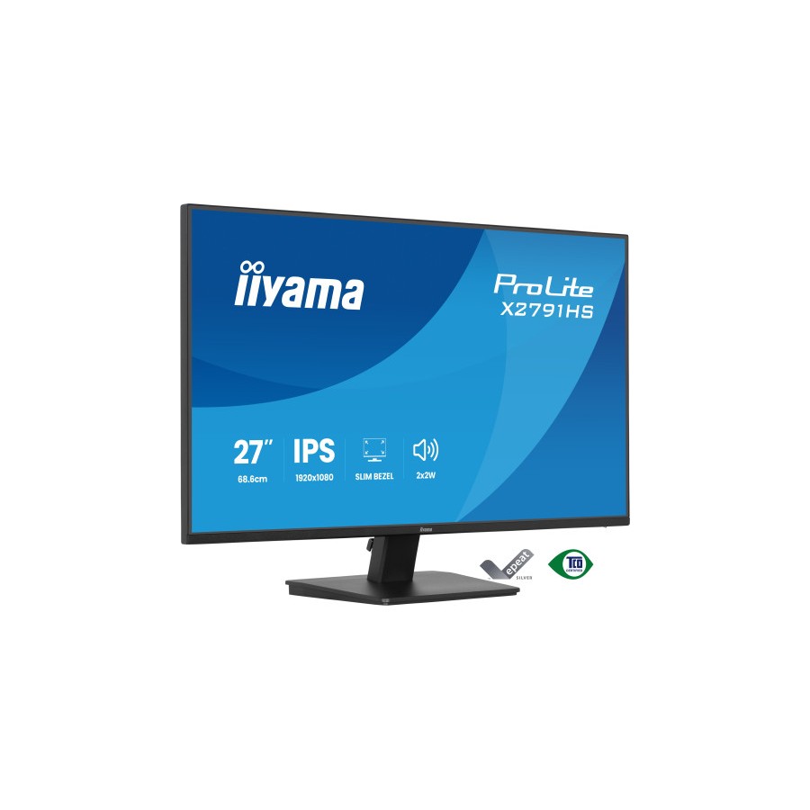 38921-MONITOR IIYAMA 23,8" IPS, 4-SIDE SLIM BEZEL 1920X1080 100Hz