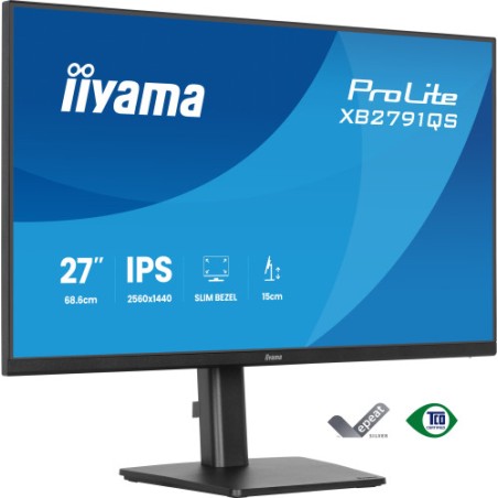 38925-MONITOR IIYAMA 27" IPS, 4-SIDE SLIM BEZEL  2560X1440 75HZ