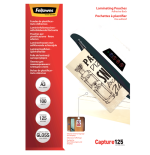 390-PACK 100 BOLSAS PLASTIFICACION AUTOADHESIVAS 125 MICRAS A3 FELLOWES 5329001