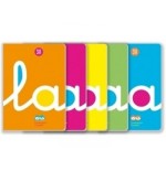 3904-LIBRETA LAMELA FORMATO A4 RAYADO 3 MM - 50 HOJAS POLIPROPILENO 90 GRS. LAMELA 06A4P03